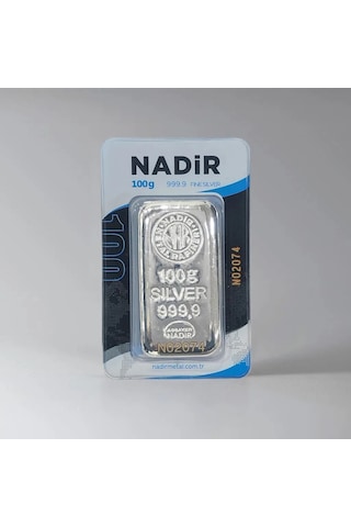 100 Gram Gümüş Külçe 100 Gram Gümüş Külçe