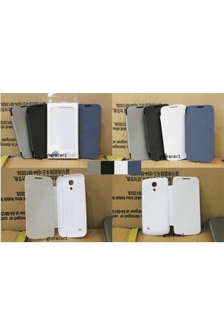 Samsung Uyumlu Galaxy S4 Mini I9190 Kilif Kapakli Kilif Flipcover Tipi 131669543 - Renk / Pembe