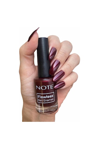 Note Cosmetique Nail Flawless Oje 104 Garnet - Kırmızı
