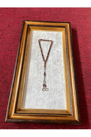 Tespih Çerçevesi - Tespih Sergilemek İçin Hakiki Camlı Ürün