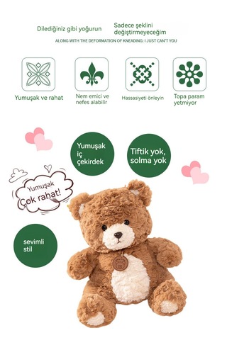 Oyuncak Ayı Peluş Oyuncak-kahverengi