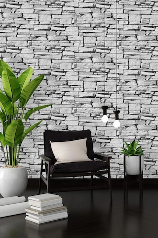 Bien Exclusive Taş Desenli Duvar Kağıdı 7270