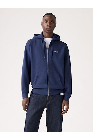 Levi's Seasonal Zip-up Hoodie-11504 Mavi