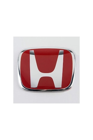 Honda Civic Fb7 Arka Panjur Logosu Arması Kırmızı Logo 2012 / 2016