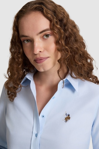 U.S. Polo Assn. Kadın Açık Mavi Uzun Kollu Basic Gömlek 50320186 Vr003 Acık Mavı