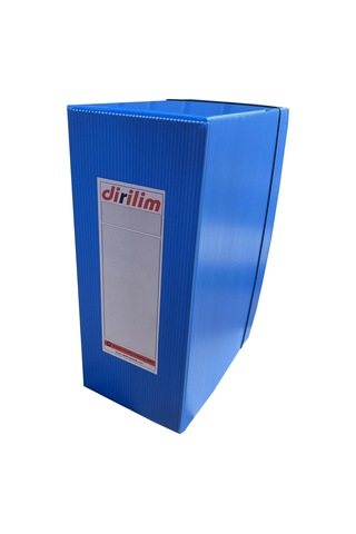 Arşiv Klasörü A4-1000sayfa 31x13x22 Ve Proje Kutusu 22x31x13cm Plastik Lastikli Proje Klasörü 50