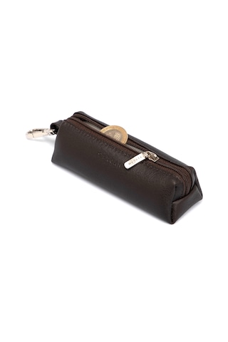 Tergan Kahve Deri Unisex Anahtarlık 00217A87