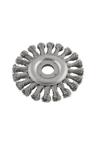 Sedef 200mm Burgulu Daire Tel Fırça 55367