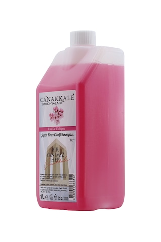 Çanakkale Kolonyaları Japon Kiraz Çiçeği Bidon Kolonyası Korumalı Kapak - Yeni Model 2 x 1 L