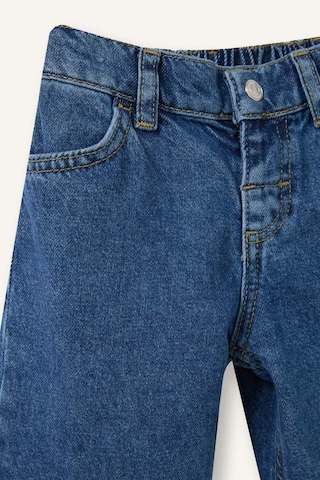 Defacto Wıde Leg Pamuklu Pantolon Kız Bebek H2200a526hsnm34 Mavi-nm34