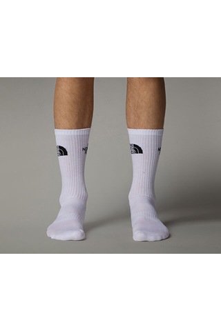 The North Face Multi Sport Cush Crew Sock 3p Çorap 3 Çift Nf0a882hfn41 Beyaz Beyaz