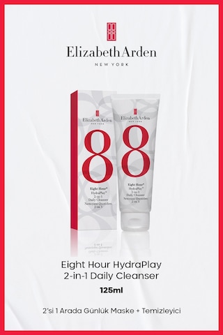 Elizabeth Arden Eight Hour HydraPlay™ 2’si 1 Arada Yüz Temizleme Jeli 125 ML