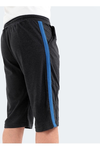Slazenger Polona I Erkek Cepli Kapri Koyu Gri Şort