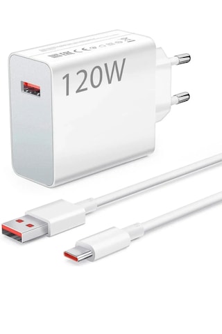MuhendisTech Type-c 120w Hızlı Şarj Aleti Adaptör Ve Kablo Set Xiaomi Redmi Uyumlu MuhendisTech 120w Type-c