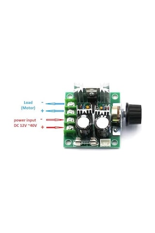 Rfkumanda-10A Dc Motor Hız Kontrol Devresi ,12V-40V Pwm 10A Dc Motor Sürücü