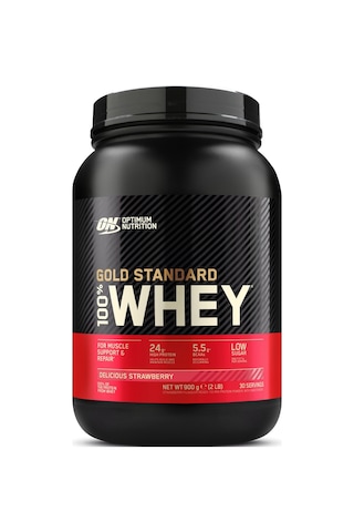 100% Whey Gold Standard Çilek Aromalı 899g 29 Servis Yüksek Protein Tozu - 100% Whey Gold Standard Çikolata Aromalı Şase 31g 1 Servis çikolata