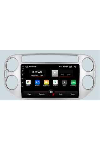 Volkswagen Tiguan 2006-2016 Android Multimedya 4GB-64GB Carplay 9 İnc Hd IPS