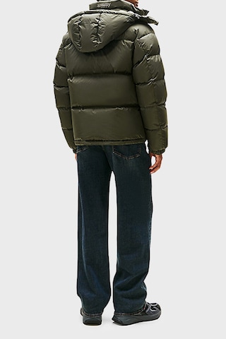 Tommy Jeans Erkek Mont Dm0dm22036 Mrh Koyu Yeşil Koyu Yeşil