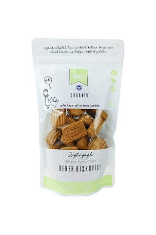Og Natural Organik Zeytinyağlı Bebek Bisküvisi 300 G 6 Ay