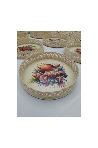 %100 Doğal El Yapımı 1. Sınıf Mdf Tabanlı İstiridye Temalı Dekoratif Rattan Sunum Tepsisi 30 Cm, 6 Cm, 2 Mm %100 Doğal El Yapımı 1. Sınıf Mdf Tabanlı İstiridye Temalı Dekoratif Rattan Sunum Tepsisi 30 Cm, 6 Cm, 2 Mm