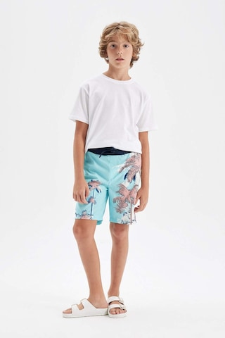DeFacto Erkek Çocuk Palmiye Desenli Deniz Şortu C3594A824HSTR177