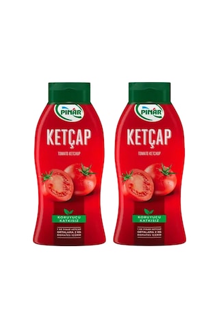 Pınar Ketçap 600 Gr Tatlı X 2 Adet