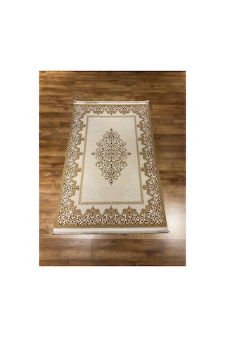 Cihangir 8505a Krem- Gold Halı Çok Renkli