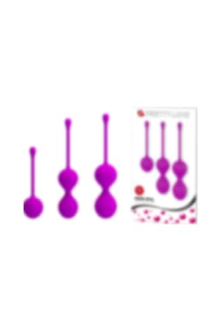 Lilitu Shop Pretty Love Kegel Ball 3'lü Kegel Vajinal Masaj Zevk Topları