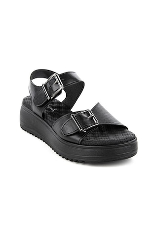 Muya Beebi 34213-001 Anatomik Taban Kadın Sandalet Siyah 36-40 001