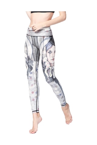 Paıyıge Yoga Pantolon Kadın Baskılı Kız W/şapka Hk28