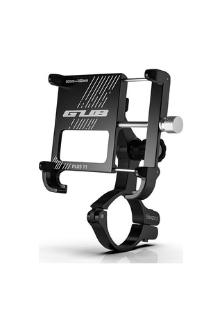 Gub-alüminyum Bisiklet Telefon Tutucu 360 Derece Dönen,y15106 Siyah