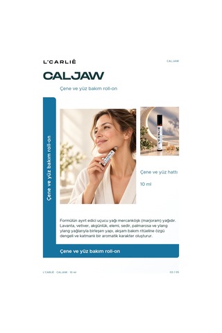 L'carlıe Caljaw Çene Çevresi Bakım Roll-on Gece Kullanımı 10 Ml