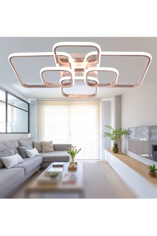 Tt500-6-fsr Tt Ayd. Fransız Sarı Kaplama 3 Renk Işık 6 Lı Led Rosegold