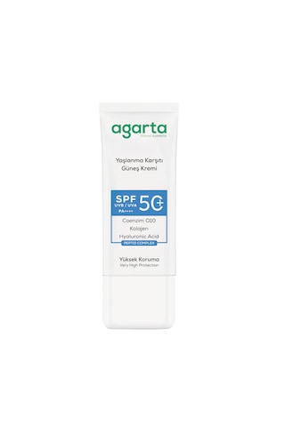 Agarta Collagen İçerikli Yüz Güneş Kremi SPF50+ 50 ML