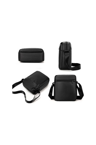 Novahub Wepower Erkekler Messenger Torbası, Büyük Kapasiteli Boş Zaman Omuz Çantası, Seyahat İşe Gidiş Siyah Yeşil Günlük Kullanım Yeşil