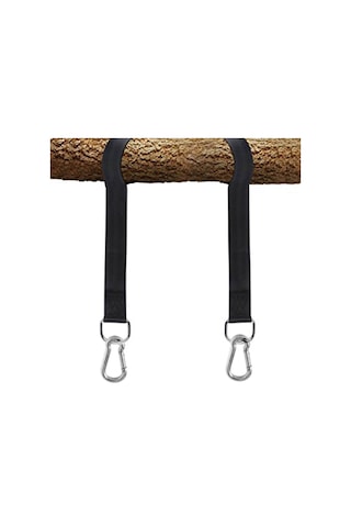 Indirimsmart Bundera Rope Hamak Salıncak Taşıyıcı Asma Kemeri Halat Kemer Askı (445014115) Siyah