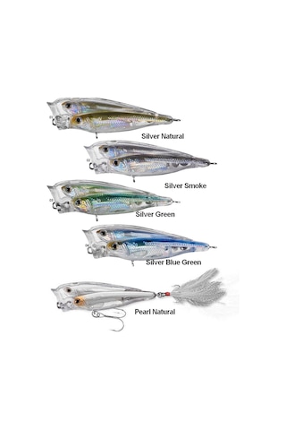 Livetarget Glass Minnow Baitball Popper Floating Sahte Balığı