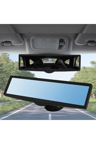 Sones Czc-255 Araba Tutkal Enjeksiyon Vantuz Karbon Fiber Dikiz Aynası Mavi Ayna