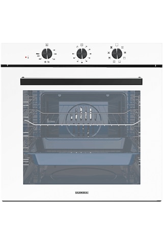 Luxell A68SF3 - OC88 - DA88 Süper Kristal Beyaz Ankastre Set