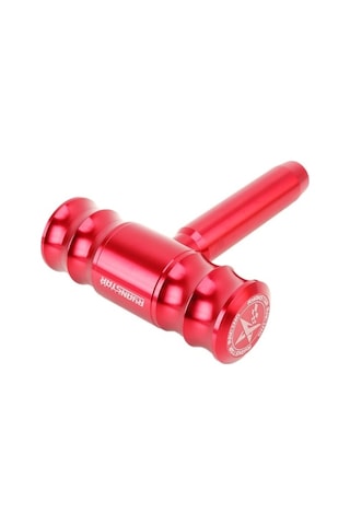 Tongxida Evrensel Araba T-şekilli Kırmızı Vites Topuzu, Dişli Kafası Desteği Kırmızı