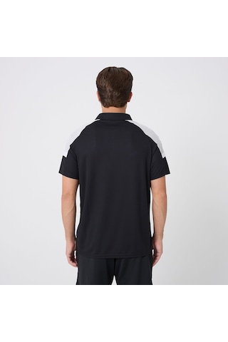 Siyah-gri Uhlsport Erkek Polo T-shirt Energy 1101801 Siyah - Gri