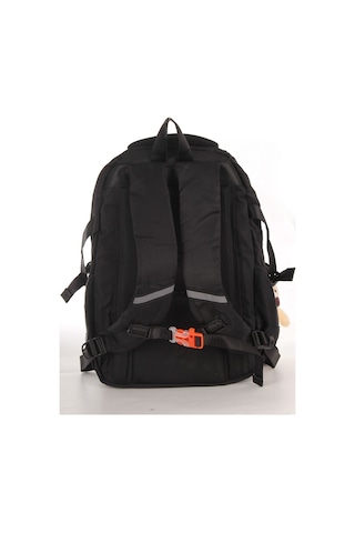 New Style Siyah Çok Gözlü İlkokul Çantası
