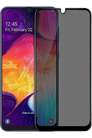 Galaxy A50 Uyumlu Hayalet Ekran Koruyucu Kırılmaz Cam Gizli Privacy 9018000001818