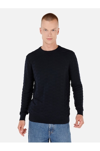 Colin's Colins Lacivert Erkek Kazak Cl1070086 Q1.v2 Nav Lacivert