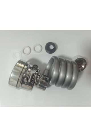 Asl223 Yaylı Uzayan 3 Fonksiyon Krom Musluk Ve Batarya Borusu