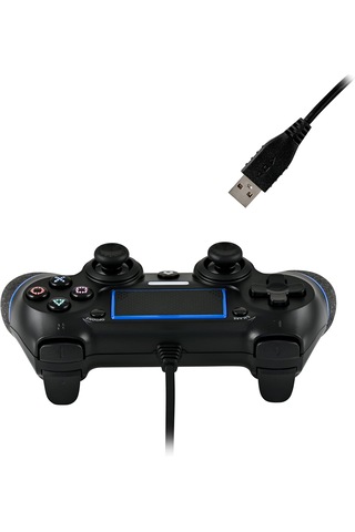 Ps4 Ve Pc Uyumlu Titreşimli Kablolu Oyun Kolu Gamepad