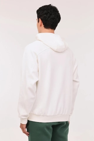 Lumberjack Filaz Erkek Beyaz Kapüşonlu Hoodie Beyaz