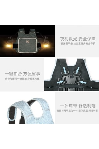 Motosiklet Çocuk Emniyet Kemeri Saklama Saklama Elektrikli Araç Sürüş Pedalı Motorlu A Çok Renkli