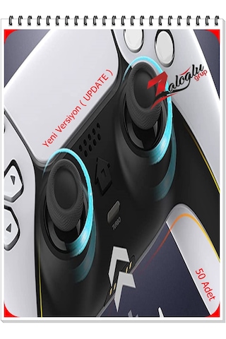 Zaloğlu Grup Playstation 5 Analog Topuz Ps5 joystick Tumbik 1.Sınıf 1.Kalite Yeni Ürün Mükemmel Uyum ( 50 Adet )