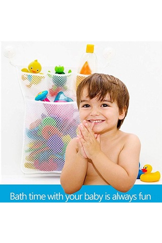 Qingmipy Banyo Oyuncak Ağı: Pratik Ve Dayanıklı Çocuk Oyuncak Düzenleyici, Yıkanabilir Mesh Çanta Diğer